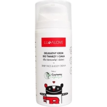 LullaLove Delikatny krem do twarzy i ciała dla dzieci 100ml cena 45,50zł