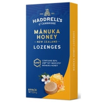 Pastylki do ssania miód manuka MGO 570+ UMF 16+ 8sztuk Haddell's of Cambridge cena 29,59zł