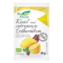 Kisiel cytrynowy z rabarbarem 15x38 g BIO Bio Planet cena 25,99zł