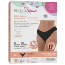 Masmi Majtki menstruacyjne ekologiczne CLASSIC 100% bawełna rozmiar S cena €20,36