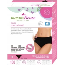 Masmi majtki menstruacyjne ekologiczne Classic 100% bawełna rozmiar XL cena 84,90zł