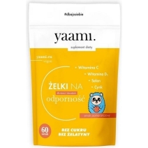 LullaLove Yaami żelki na odporność dla dzieci i dorosłych 60 żelek cena 16,98$