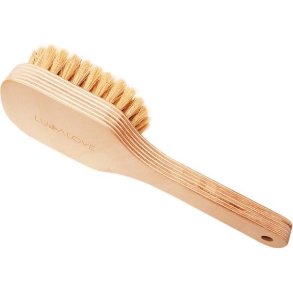 LullaLove Szczotka do ciała z rączką - średnia twardość 1sztuka cena 67,90zł