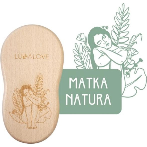 LullaLove Średnia szczotka - szczecina, edycja limitowana Matka Natura 1sztuka cena 55,50zł
