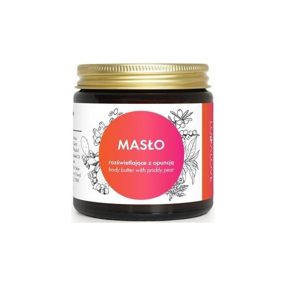 LullaLove Rozświetlające masło do ciała z opuncją 120ml cena 59,90zł