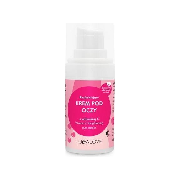 LullaLove Rozjaśniający krem pod oczy z witaminą C 15ml cena 67,90zł