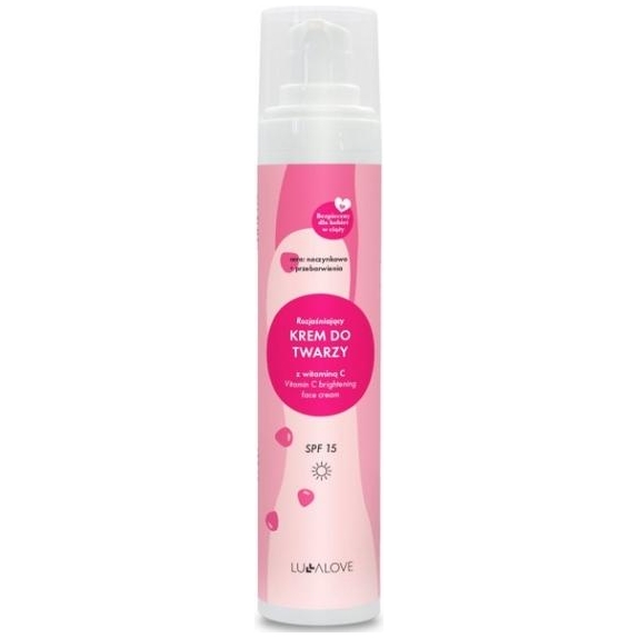 LullaLove Rozjaśniający krem do twarzy z witaminą C SPF15 50ml cena 67,90zł