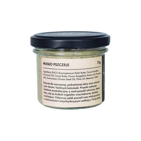 LullaLove Masło pszczele do twarzy i ciała propolisowe 75g cena 55,90zł