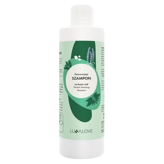 LullaLove Ziołowy szampon oczyszczający na porost włosów 280ml cena 47,50zł