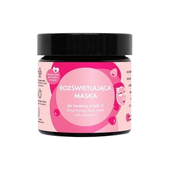 LullaLove Rozświetlająca maska do twarzy z witaminą C 60ml cena 49,90zł