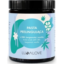 LullaLove Pasta peelingująca z CBD, bergamotą i wanilią 180ml cena 59,90zł