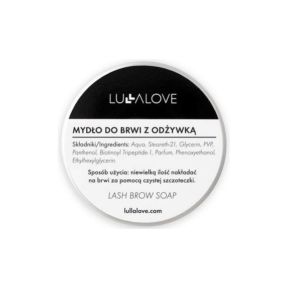 LullaLove Mydło do brwi z odżywką 30ml cena 34,90zł