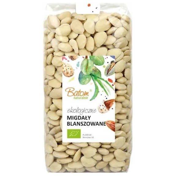 Batom Migdały blanszowane BIO ekologiczne (1kg) 1000g cena 76,90zł
