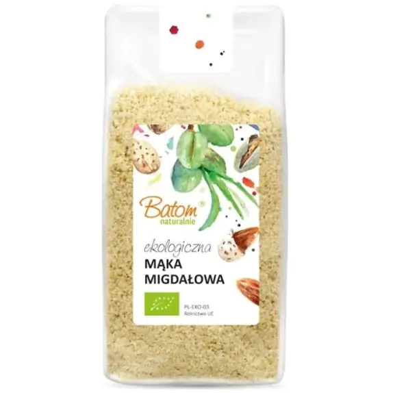 Batom Migdały mielone ekologiczne BIO (mąka migdałowa) 1kg cena 73,90zł