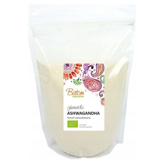 Batom BIO Ashwagandha ekologiczna proszek (1kg) 1000g cena 67,00zł