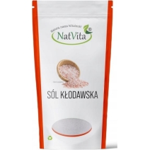 NatVita sól Kłodawska naturalna niejodowana kamienna różowa mielona (4kg) 4000g cena 22,90zł