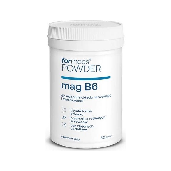 Formeds POWDER Mag B6 w proszku 55,8g cena 24,99zł