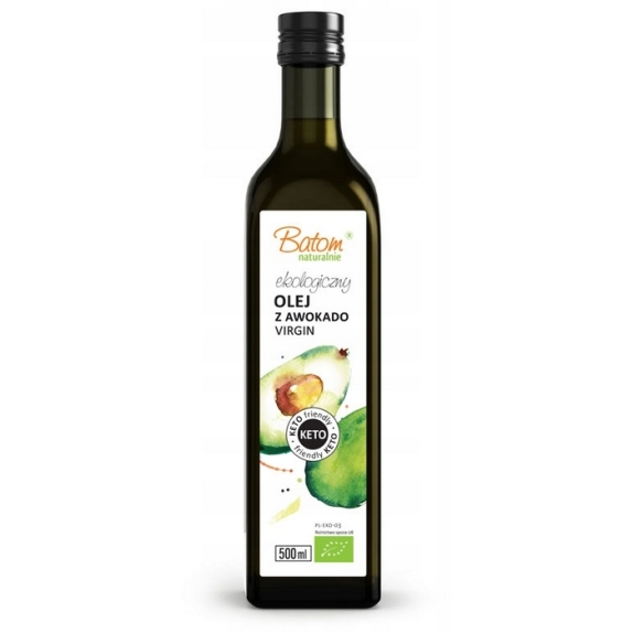 Batom BIO Olej z Awokado virgin ekologiczny 500ml cena 49,90zł