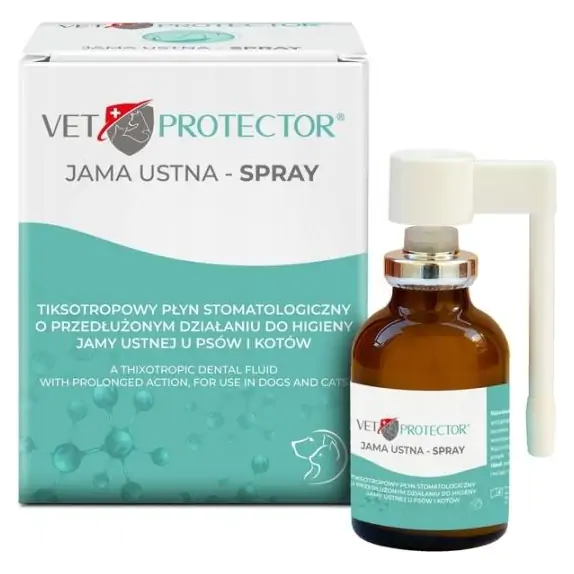 Vet Protector Jama ustna spray dla psów i kotów 30ml cena 67,18zł