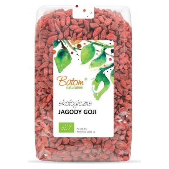 Batom BIO Jagody Goji suszone ekologiczne (1kg) 1000g cena 70,90zł