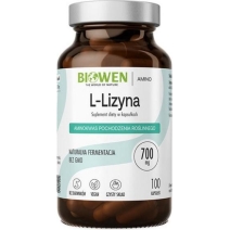 Biowen L-Lizyna 100kapsułek cena 34,99zł