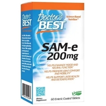 Doctor's Best SAM-e 200mg 60tabletek PROMOCJA! cena 45,63$