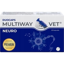 MultiWay Vet Duocaps Neuro układ nerwowy psa i kota 60kapsułek cena 104,90zł
