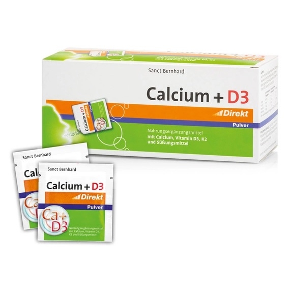 Sanct Bernhard Wapń direkt 600mg + D3 + K2 60saszetek LUTOWA PROMOCJA! cena 43,99zł