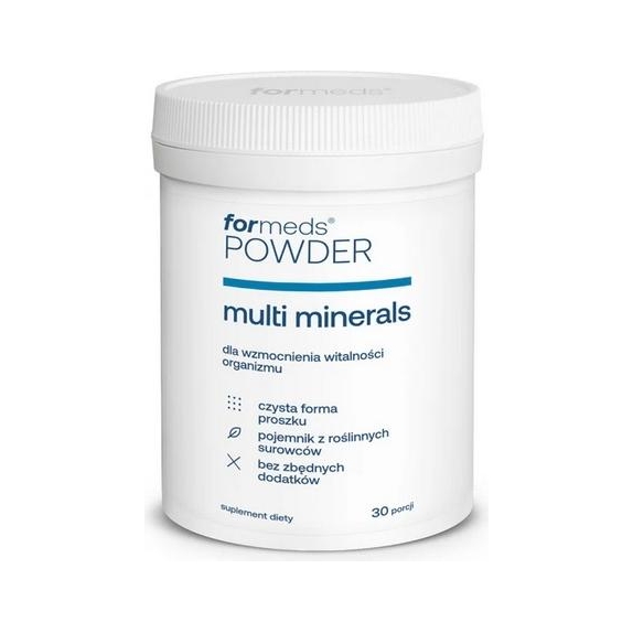 Formeds POWDER Multi Minerals w proszku 282,6g cena 59,99zł