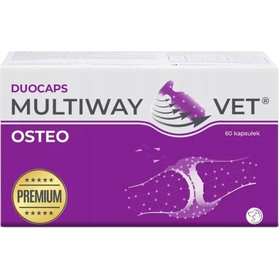 MultiWay Vet Duocaps Osteo stawy dla psa i kota 60kapsułek cena 99,00zł
