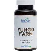 Fungo Farm 60kapsułek Invent Farm PROMOCJA cena 26,49zł