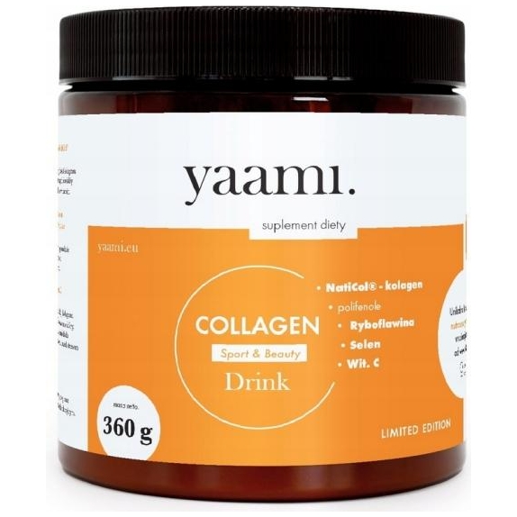 LullaLove Yaami Collagen drink Sport&Beauty o smaku mango-marakuja w proszku 360g cena 40,23$