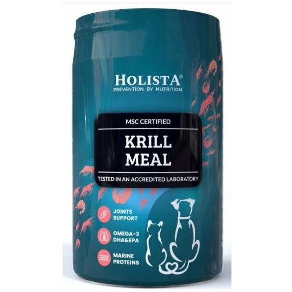 Holista Krill Meal mączka z kryla arktycznego dla psów i kotów proszek 100g cena 28,95zł