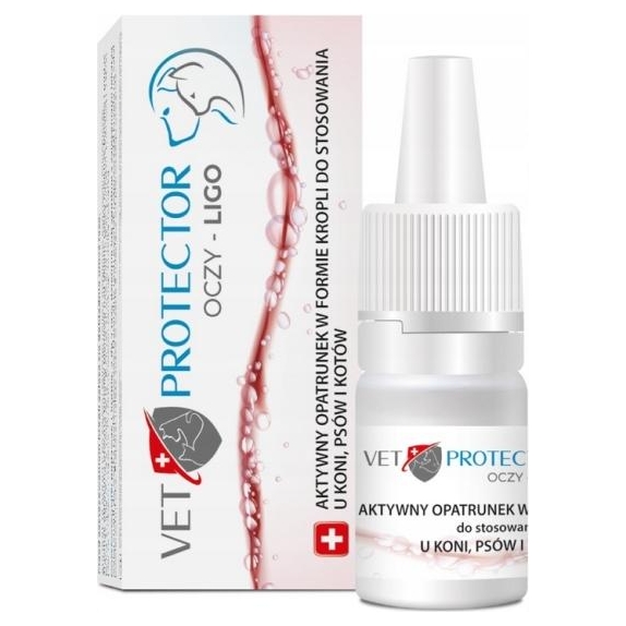Vet Protector Oczy Ligo krople do oczu dla psa i kota 3ml cena 44,90zł