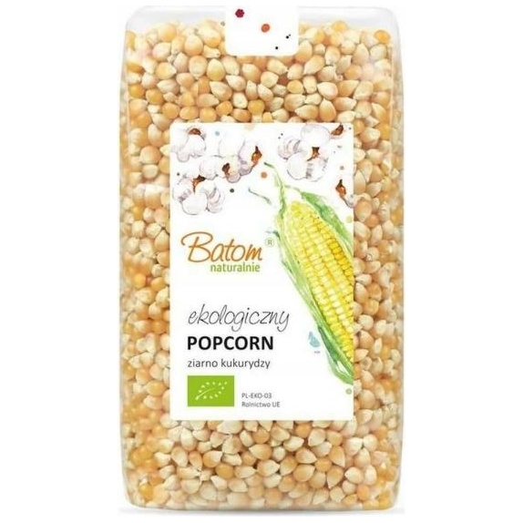 Batom BIO Kukurydza ekologiczna na popcorn (1000g) 1kg cena 16,90zł