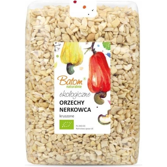 Batom BIO Orzechy nerkowca kruszone ekologiczne (1000g) 1kg cena 64,35zł