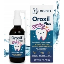 Oroxil Plus Junior 3+ Spray do płukania jamy ustnej 50ml cena 84,90zł