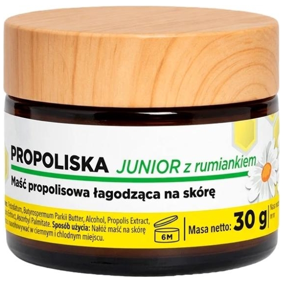 Propoliska maść propolisowa łagodzące Junior z rumiankiem 30ml Api Effect cena 34,90zł