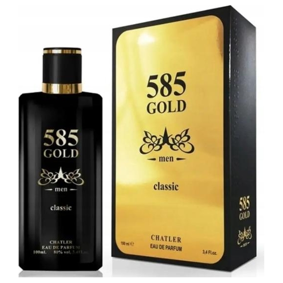 Chatler 585 Gold Classic Men  woda perfumowana dla mężczyzn 100ml cena 29,90zł
