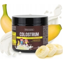 Skoczylas Colostrum z bananem proszek 60g cena 58,90zł