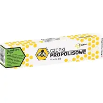 Czopki propolistowe pasożyty STOP 12sztuk x 2g API Effect