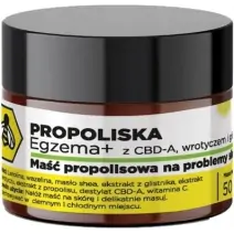 Maść propolisowa egzema CBDA glistnik wrotycz 50ml API Effect cena 57,99zł