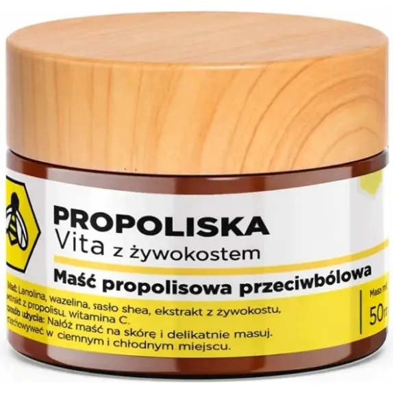 Propoliska maść propolisowa Vita z żywokostem 50ml API Effect cena 45,90zł