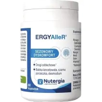 Nutergia ERGYAlleR' 60 kapsułek cena 64,90zł