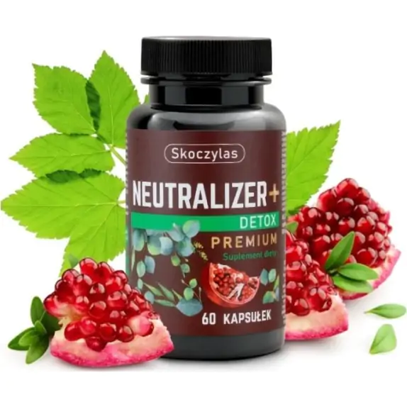 Skoczylas Neutralizer+ Detox Premium 60 kapsułek cena 69,00zł