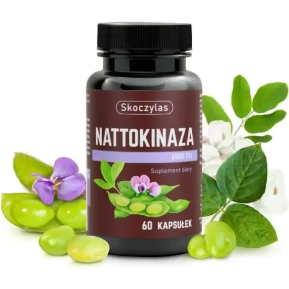 Skoczylas Nattokinaza 2000 FU 60kapsułek cena 35,90zł