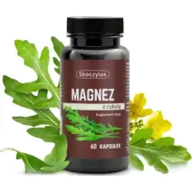 Skoczylas Magnez z rukolą 60kapsułek cena 28,90zł