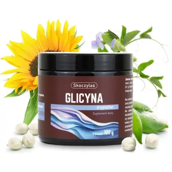 Skoczylas Glicyna tryptofan proszek 100g cena 29,00zł