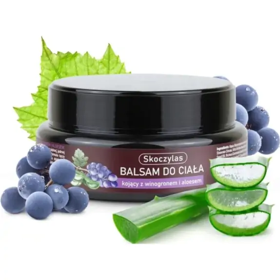 Balsam do ciała kojący z winogronem i aloesem 200ml Skoczylas Marek Purelab cena 9,69$