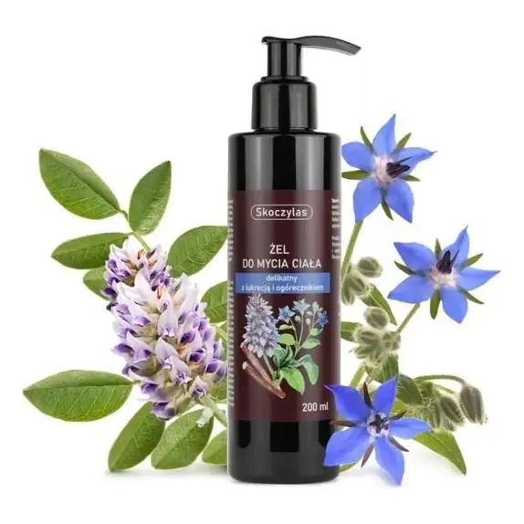 Skoczylas Żel do mycia lukrecja ogórecznik 200ml cena 28,90zł